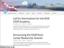 Sites similar to sigir.org