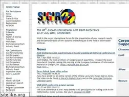 Sites similar to sigir2007.org