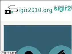 Sites similar to sigir2010.org