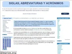 Sites similar to siglas.com.es