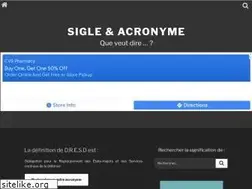 Sites similar to sigle-acronyme.com