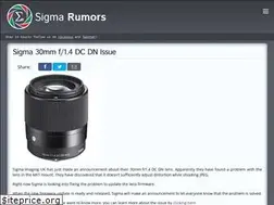 Sites similar to sigma-rumors.com
