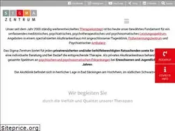 Sites similar to sigma-zentrum.de