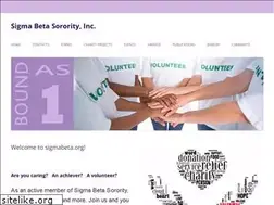 Sites similar to sigmabeta.org