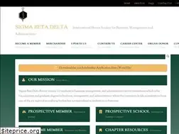 Sites similar to sigmabetadelta.org
