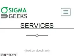 Sites similar to sigmageeks.com