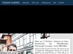 Sites similar to sigmargabriel.de