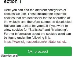 Sites similar to sigmasport.com
