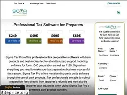 Sites similar to sigmataxpro.com