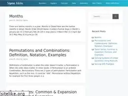Sites similar to sigmatricks.com