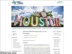 Sites similar to sigmod2018.org