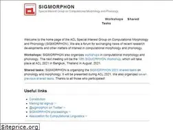 Sites similar to sigmorphon.github.io