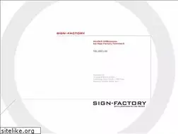 Sites similar to sign-factory.at