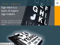 Sites similar to sign-here.co.uk