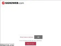 Sites similar to sign2web.com