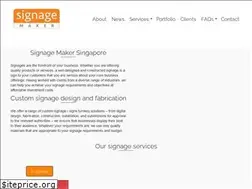 Sites similar to signagemaker.sg