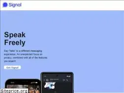 Sites similar to signal.org