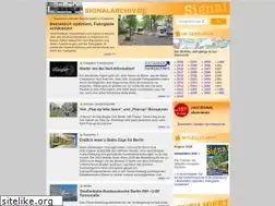 Sites similar to signalarchiv.de