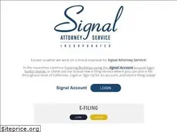 Sites similar to signalattorneyservice.com