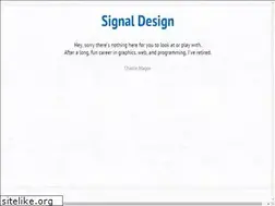 Sites similar to signaldesign.net