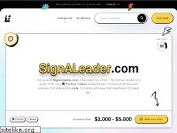 Sites similar to signaleader.com