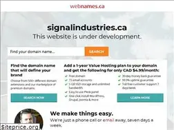 Sites similar to signalindustries.ca