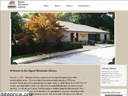 Sites similar to signalmountainlibrary.com