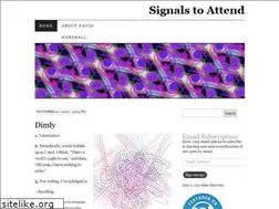 Sites similar to signalstoattend.wordpress.com