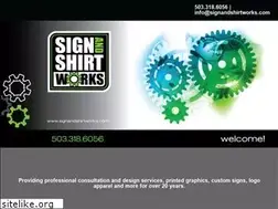 Sites similar to signandshirtworks.com