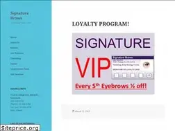 Sites similar to signature-brows.com