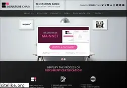 Sites similar to signature-chain.com