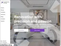 Sites similar to signature-living.ae