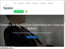 Sites similar to signature.com.bo