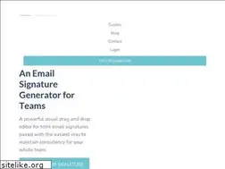 Sites similar to signature.email