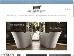Sites similar to signaturebath.com