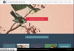 Sites similar to signaturebooks.com