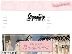 Sites similar to signaturebridalstlouis.com
