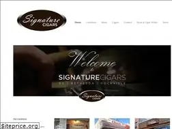 Sites similar to signaturecigarsdc.com