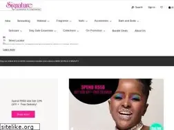 Sites similar to signaturecosmetics.co.za