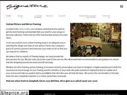 Sites similar to signaturecustomframing.com