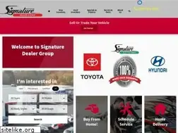 Sites similar to signaturedealergroup.com
