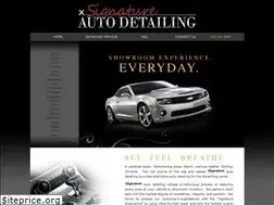 Sites similar to signaturedetail.com