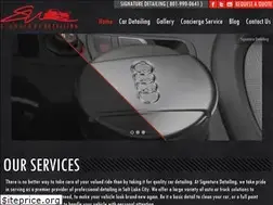 Sites similar to signaturedetailingutah.com