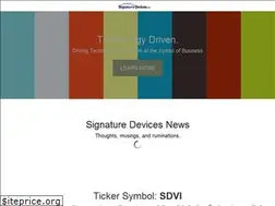 Sites similar to signaturedevices.com