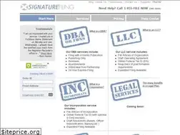 Sites similar to signaturefiling.com