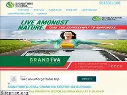Sites similar to signatureglobalgrandiva.com