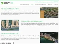 Sites similar to signatureglobalgurugram.in