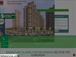Sites similar to signatureglobalsector37d.in