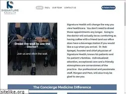 Sites similar to signaturehealth.com