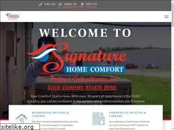 Sites similar to signaturehomecomfort.com